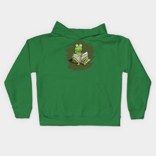 Kermit The Frog relaxing... Kids Hoodie